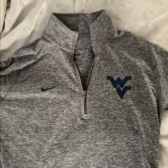wvu quarter zip